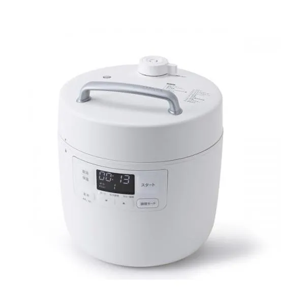 シロカ siroca 電気圧力鍋 おうちシェフ SP-2DF231(W) ホワイト〈SP2DF231-W〉