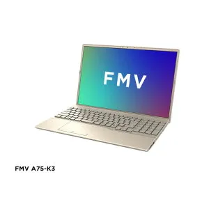 富士通 ノートPC FMV Note A FMVA75K3GA[16型 | WUXGA | Core i7 | 16GB | 256GB | Windows 11 | Office OP付 | ベージュゴールド]
