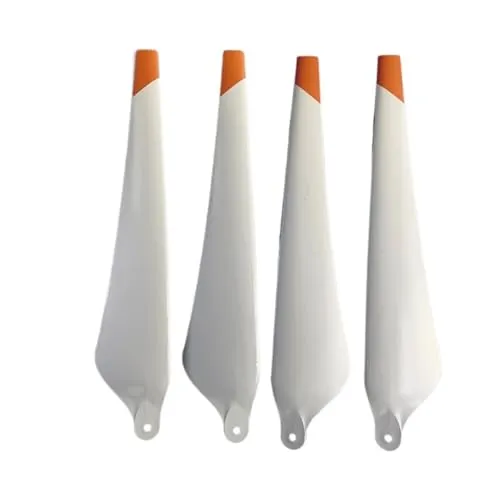 互換性がありますDJI Agras T30 3820 折りたたみプロペラに対応、カーボンファイバープラスチックミックス CW CCW ブレード :部品を交換します(4pcs White sunscreen)