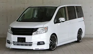 エムズスピード (ゼウス)ステップワゴン GRACE LINE 4点KIT(F S R LED) NH788P塗装済 STEP WGN (RK1.2) G.Li 後期 2012/4 - 2015/3