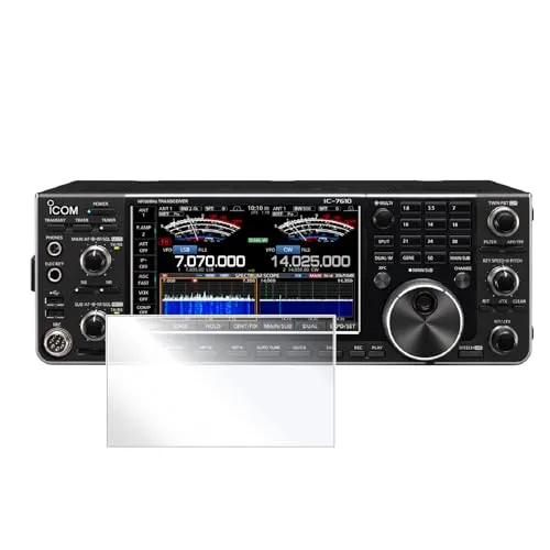 【今だけ！液晶保護シート2枚プレゼント中】【購入特典】アイコム IC-7610 HF+50MHzオールモード100W無線機【デジハムサポートオリジナル液晶保護シート】