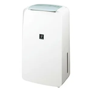 シャープ 衣類乾燥 除湿機 CV-P71-W 7.1L/日 プラズマクラスター 7000 8畳 コンパクトタイプ パワフル除湿 衣類消臭運転