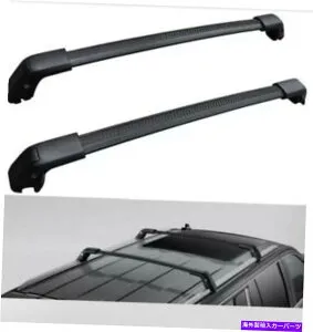 ルーフキャリア 2021-2022タホエコン郊外のエスカレードルーフラッククロスレール85102907ブラックGM 2021-2022 Tahoe Yukon Suburban Escalade Roof Rack Cross Rails 85102907 Black GM【並行輸入品】