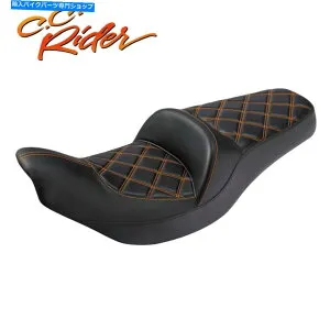 Seats C.C.ライダードライバーとインディアンチーフテンダークホース2016-2022に適しています C.C.RIDER Driver & Passenger Seat Fits For Indian Chieftain Dark Horse 2016-2022【並行輸入品】