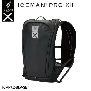 山真製鋸(Y'sGODJAPAN) ICMPX2-SET アイスマン プロエックス2 フリーサイズ 冷服 ベスト+バッテリ5200mAhセット+充電ケーブル 即使用可 冷感ベスト 水冷服 空調服 熱中症対策 暑さ対策 アウトドア ア