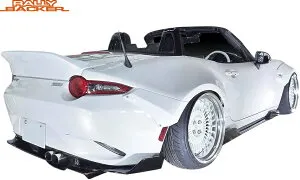 【M's】マツダ MX-5 ND ロードスター (2015.5-) RALLY BACKER リアディフューザー FRP ラリーバッカー エアロ パーツ 部品 外装 社外 改造 カスタム ドレスアップ エクステリア スパーククラフト MAZDA MX5