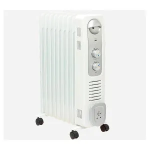 お買い物マラソン！DBK オイルヒーター DRC1009WS「正規品」「1年保証付き」※（代引き不可、北海道・沖縄・離島は不可）