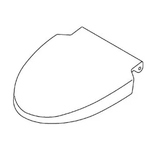 TOTO(トートー)便ふた組品（エロンゲート）#NW1/#SC1/#N11TCH402-10S