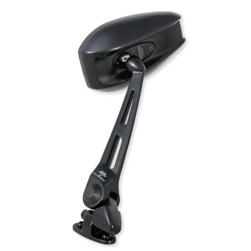 タナックス(TANAX) ナポレオン(NAPOLEON) NC-003 カウリングミラー13 ブラック バイク用ミラーカウル取付専用ミラー 左右共通 防眩鏡(レイセーブ鏡) 保安基準全年式適合 1本入り