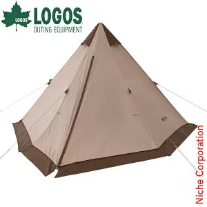ロゴス テント Tradcanvas Vポール Tepee 400 BB LOGOS 71805573 アウトドア ティピーテント キャンプ Vポールテント おしゃれ