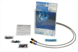 【PLOT(プロト)】 【4548664444793】 SwageLine フロントホースキット G＆K／クリア ZZ-R1400 06-11 ABSフカ GAF722