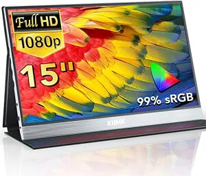 モバイルモニター モバイルディスプレイ 15インチ ゲームモニター IPS液晶パネル 薄型 軽量 USB Type-C/標準HD MacBook Pro Mac Air Mac mini iPad Pro Xbox PS4 PS5 ノートパソコン ラズベリーパイ 車載モニター