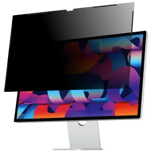 LOE(ロエ) iMac 24インチ / 27インチ マグネット式 覗き見防止フィルター パソコン ブルーライトカット アンチグレア仕様 非光沢タイプ 非光沢 反射防止 プライバシーフィルター Studio Display (27イ