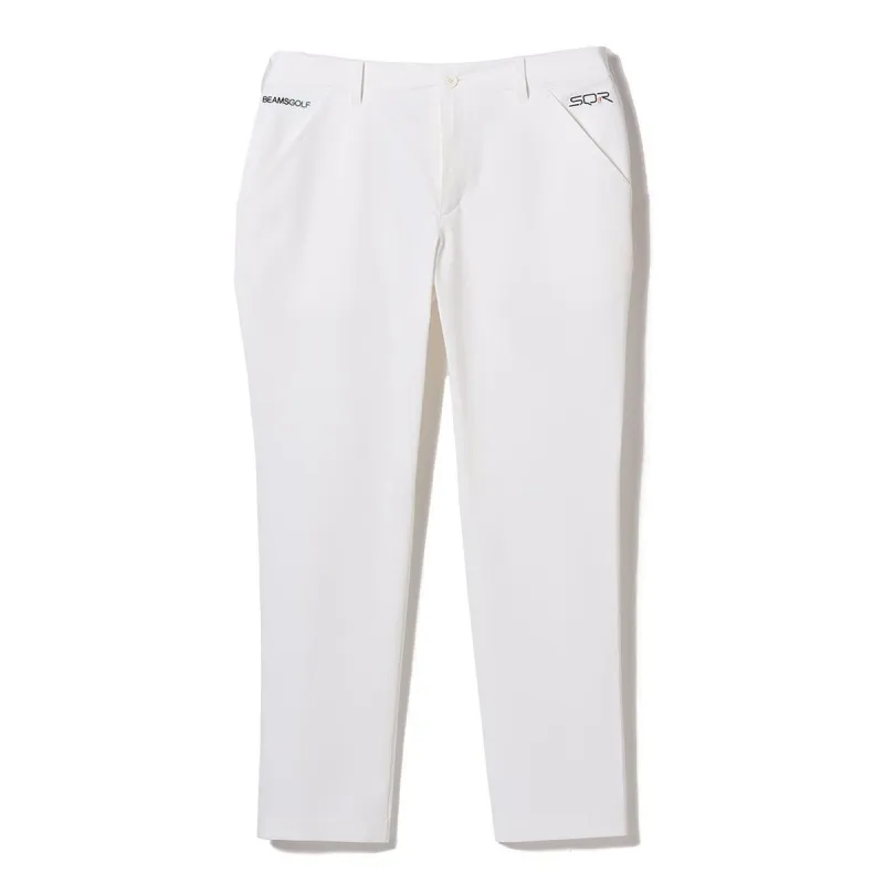 [2026年春夏モデル] ビームスゴルフ BEAMS GOLF ORANGE LABEL ORANGE LABEL USシリーズ SQR 撥水ストレッチパンツ ホワイト 01 メンズ