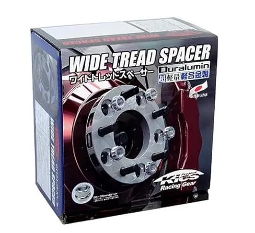 KYO-EI Kics ワイドトレッドスペーサー PCD変換 2枚1組 15mm M12×1.25, 5H-100 (100→114.3) 5415W3