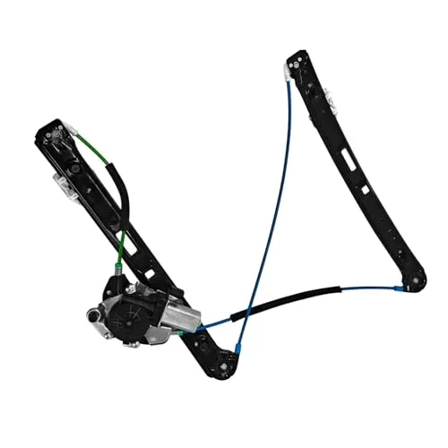 ウィンドウレギュレーター修理キット Compatible With For 328i 2000 For 320i 325xi 330i 330xi 2001 2002 2003 2004 2005 メタルフロント左パワーウィンドウレギュレーター 51337