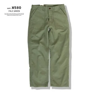 【 Nudie Jeans ヌーディージーンズ 】 Tuff Tony Fatigue Pants タフトニー ルーズ ストレート パンツ TUFFTONY 63161-2009 / ワークパンツ ベイカーパンツ ヘリーボーン ファティーグパンツ セットアップ