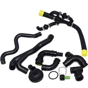 クランクケースブリーザー ホース パイプ バルブ アウディ A3 A4 A6 TT VW ゴルフ GTI ビートル ジェッタ 選べる3バリエーション SET 4～SET 8 AL-CC-2580 AL Car parts