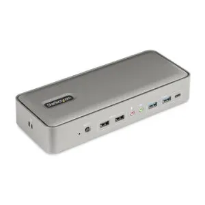 StarTech.com ドッキングステーション/USB-C/KVM/デュアル/4K60HzDP 129N-USBC-KVM-DOCK