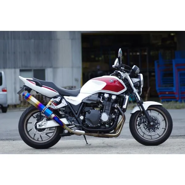 MAVERICK マーヴェリック スリップオンサイレンサー 政府承認／車検対応品 タイプ：グラデーション CB1300SB CB1300SF HONDA ホンダ スリップオンマフラー