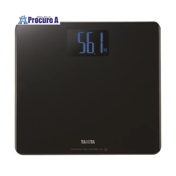TANITA デジタルヘルスメーターHD366BK ■▼175-3946 HD-366-BK 1個