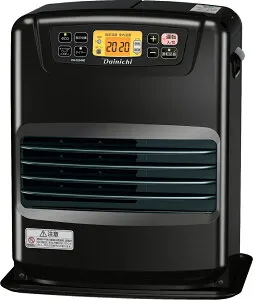 【2025年モデル】FW-3225NE-K ダイニチ 石油ファンヒーター NE 木造9畳 コンクリート12畳まで 5Lタンク ワンタッチ汚れんキャップ チャコールブラック