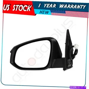 USミラー ミラーパワーブラックテクスチャの加熱信号2014トヨタRAV4ドライバー側 Mirror Power Black Textured Heated Signal For 2014 Toyota RAV4 Driver Side【並行輸入品】