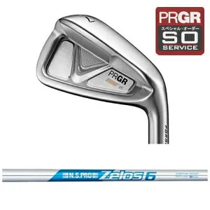 カスタムオーダー PRGR 23年 05 アイアン 日本シャフト N.S.PRO ZELOS 6 #6