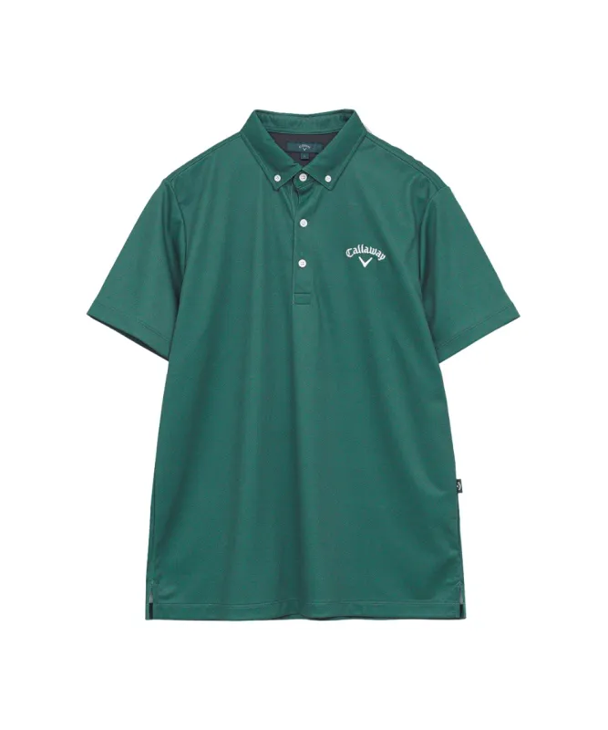 獲得ポイント99pt 【送料無料】キャロウェイ(Callaway) ゴルフウェア ポロシャツ 半袖 裏クールロゴプリントカノコ半袖ポロシャツ C26134109 【国内正規品】【2026年春夏モデル】 メンズ 1140 L