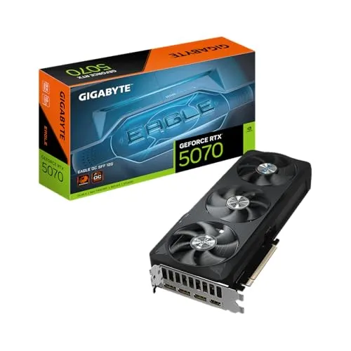 GIGABYTE NVIDIA Geforce RTX5070 搭載 グラフィックボード GDDR7 12GB ギガバイト 【国内正規代理店品】GV-N5070EAGLE OC-12GD