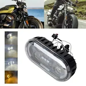 LED ヘッドライトプロジェクター Hi/Lo DRL シグナルライト付き Harley Sportster S RH1250S 用 LED Headlight Projector w/ Hi/Lo DRL Signal Light For Harley Sportster S RH1250S 【並行輸入品】