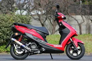 シグナスX（CYGNUS-X）EBJ-SEA5J 16年～ PURE SPORT（ピュアスポーツ） R ゴールドエンブレム チタンブルー SP忠男（SP TADAO）