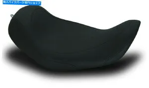 シート 2006-2017ハーレーダビッドソンダイナのためのマスタングワイドトリプターブラックソロシート Mustang Wide Tripper Black Solo Seat For 2006-2017 Harley Davidson Dyna【並行輸入品】