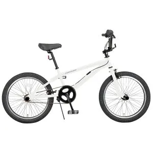 CANOVER/カノーバー 20インチBMX CA-X1 BMX【ホワイト】61919360°回転 通勤通学 スポーティ オオトモ ジャイロ機構ハンドル フリースタイル 自転車