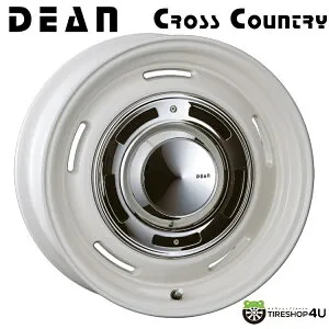 【最大P25倍】 12インチ CRIMSON DEAN CROSS COUNTRY 12x4.00B 4/100 +42 MARGUERITE WHITE クリムソン ディーン クロスカントリー マーガレットホワイト新品アルミホイール1本価格 [4本購入で送料無料]