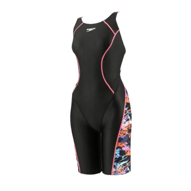 スピード レディス 水泳 競泳水着 フレックスシグマカイセミオープンバックニースキン SCW12353F SPEEDO