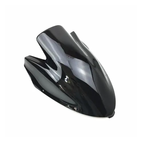 バイクのフロントガラス に適合する ニンジャ 650 650R EX650 ER-6F ER6F ER 6F 2006 2007 2008用 オートバイ用ウインドスクリーン ウインドスクリーンディフレクター ウインドシールド(黒)
