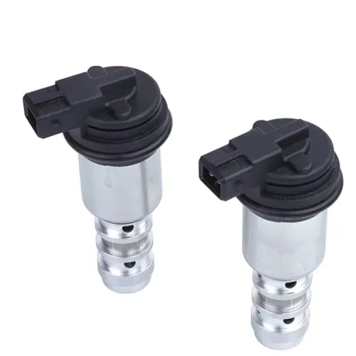 カムシャフトコントロールソレノイドバルブタ カムシャフトオイルコントロールバルブ可変タイミングソレノイド Compatible With E46 E53 1999-2007 For E60 2003-2010 11367560462(2 PCS)