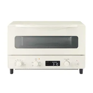 コイズミ KOIZUMI オーブントースター マイコン式 1225W/食パン4枚 ホワイト KOS1237W