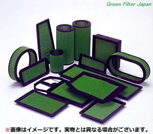 MERCEDES メルセデス C CLASS (W202) 43 AMG GREEN FILTER グリーンフィルター エアフィルター 純正交換タイプ