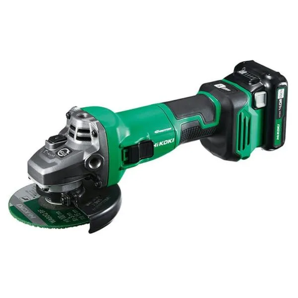 ハイコーキ（旧：日立工機） G1210DA(2LSK) 100mmコードレスディスクグラインダ 10.8V 4Ah セット品(本体・BSL1240M×2個・充電器)