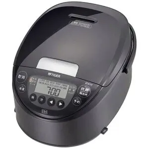 タイガー魔法瓶 IHジャー炊飯器 (5.5合炊き)モーブブラックJPW-M100 KV
