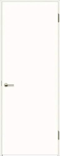 TA 標準ドア 鍵付き DSTH-EAA 06520 W：754mm × H：2,023mm 吊元：右吊元 本体色/枠色：プレシャスホワイト(YY) 枠種類：ノンケーシング95(壁厚：64-75) 錠種類：丸型簡易錠 沓摺：なし(A枠) LIXIL リクシ