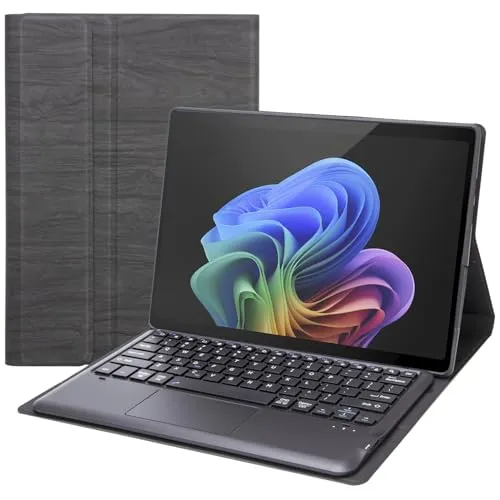 Wireless Bluetooth Keyboard Cover for Microsoft Surface Pro 9 / Pro 10 / Pro 11 (13"), Keyboard Case & Trackpad Mouse