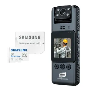 【全品P10倍】ボディカメラ ウェアラブルカメラ M7 FT-RM-M7 ミニレコーダー 録画 録音 記録 工事現場 倉庫作業 安心 安全 Finetech ボイスレコーダー 小型 軽量 配線不要 録画レコーダー 点検 品質