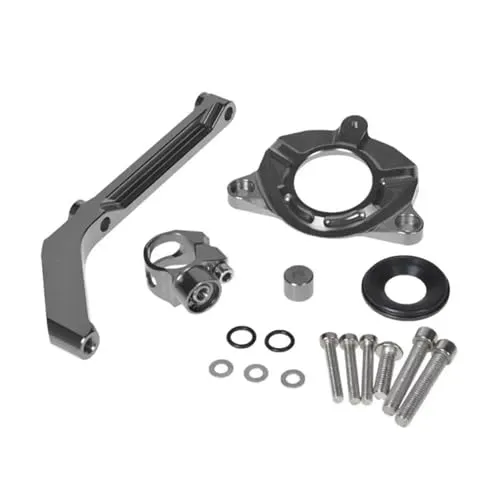 CPCVGUPUYG に適合 Z1000 2014 2015 2016 2017 2018 2019 バイク 調整式ステアリングスタビライズダンパー ブラケットマウントキット バランスバー(モデルA)