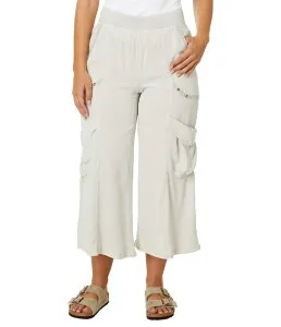 エックスシーブイアイ レディース ボトムス カジュアルパンツ XCVI Twill Faulkner Crop Whitecap