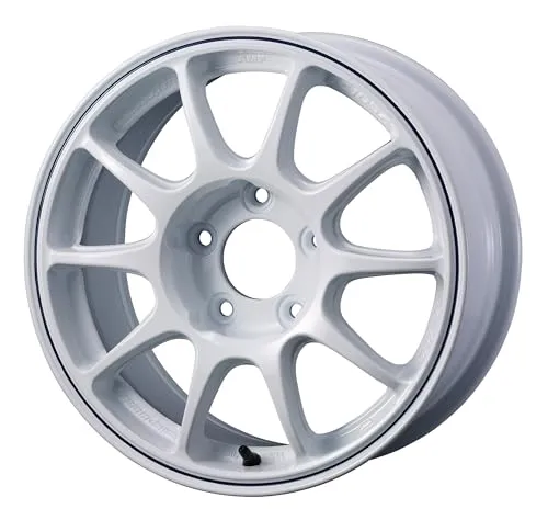 ウェッズ(WEDS) TC-105X GRAVEL 15インチ 5H PCD100 7.0J +35 WHITE+BLUE LINE 【0073967】