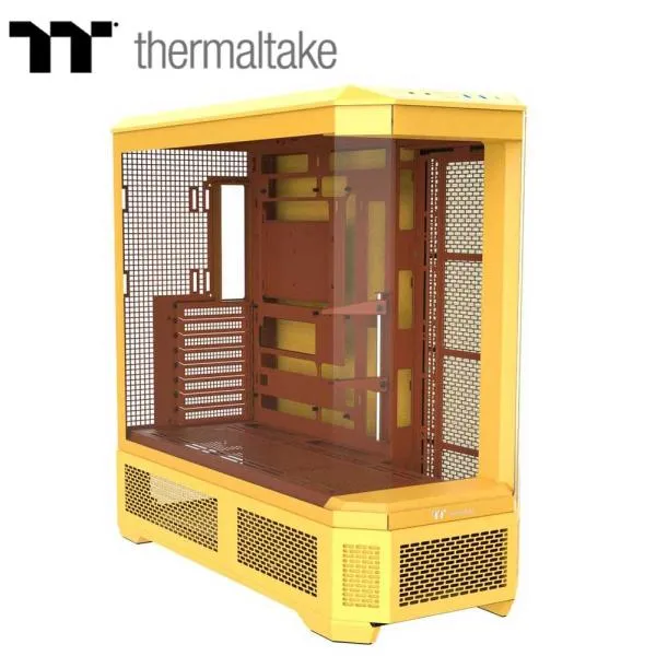 Thermaltake｜サーマルテイク フルタワー型PCケース View 600 TG Butter Caramel 『E-ATX、ATX、Micro-ATX、Mini-ITX対応』 CA-11H-00FMWN-00 返品種別B