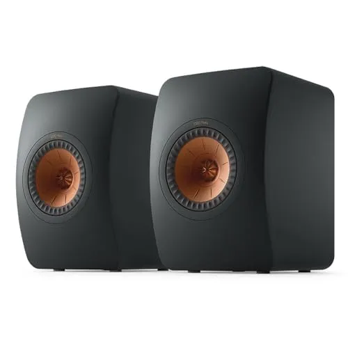 KEF LS50 Meta - HiFi スピーカー/ブラック Black/MAT搭載・12世代 Uni-Q ドライバーユニット搭載
